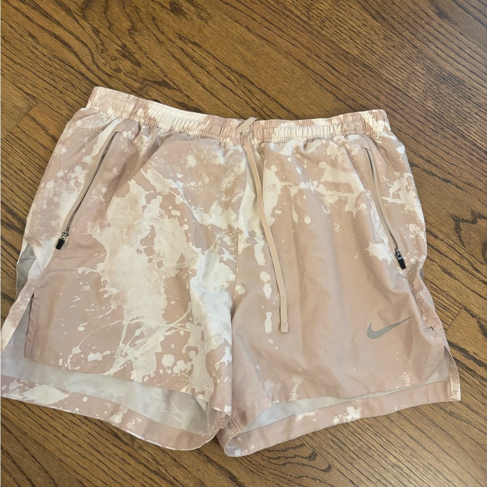Nike Pink Splatter Athletic Shorts